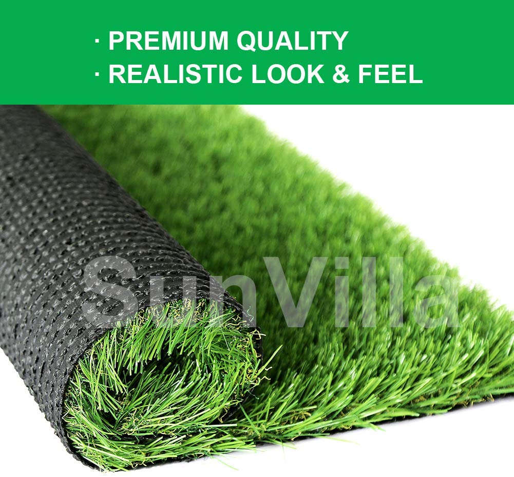 SunVilla Realistic Indoor/Outdoor Artificial Grass/Turf Sample