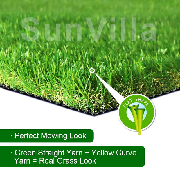 SunVilla Artificial Grass Table Runner for Table Decoration Realistic for Garden Wedding Party Many Sizes