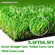 SunVilla SV5.5'X6.5' Realistic Indoor/Outdoor Artificial Grass/Turf 5.5 FT X 6.5 FT (35.75 Square FT)