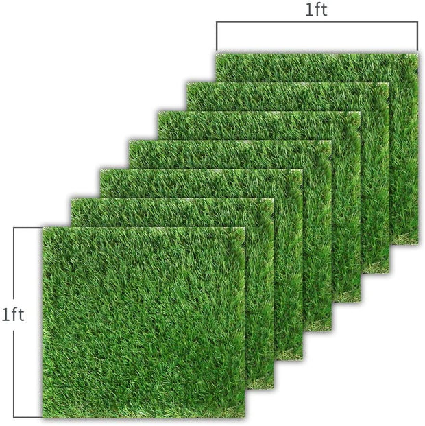 SunVilla Artificial Grass Square Brick-12 x 12 inch small turf grass crafts indoor and outdoor wall decoration