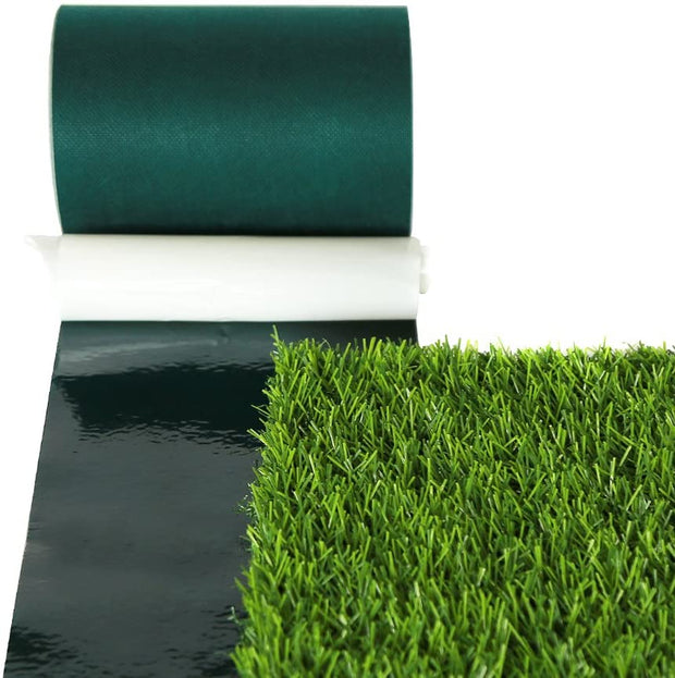 SunVilla 6'' x 16.5' (15CM x 5M) Artificial Grass Green Joining Fixing Turf Self Adhesive Lawn Carpet Seaming Tape
